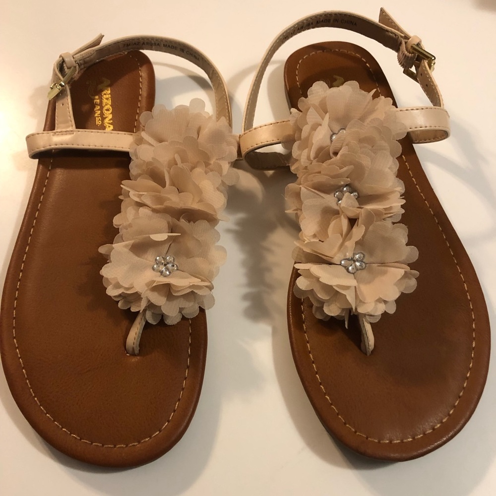 NWT • Arizona Jean Company Sandals